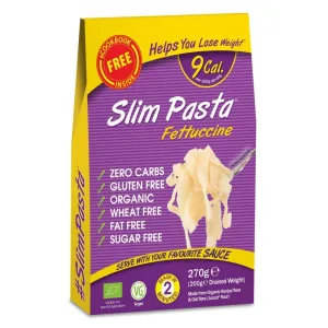 ايت واتر معكرونة فيتوتشيني للرجيم عضوية خالية من الكربوهيدرات 200 جم 5 علب - Eat Water Slim Pasta Fettuccine 200 g (Pack of 5)