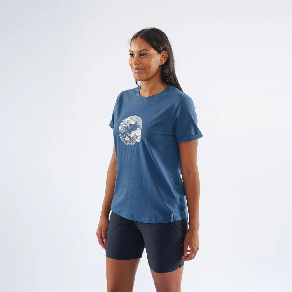 英國品牌 Women's Great Mountain T-Shirt