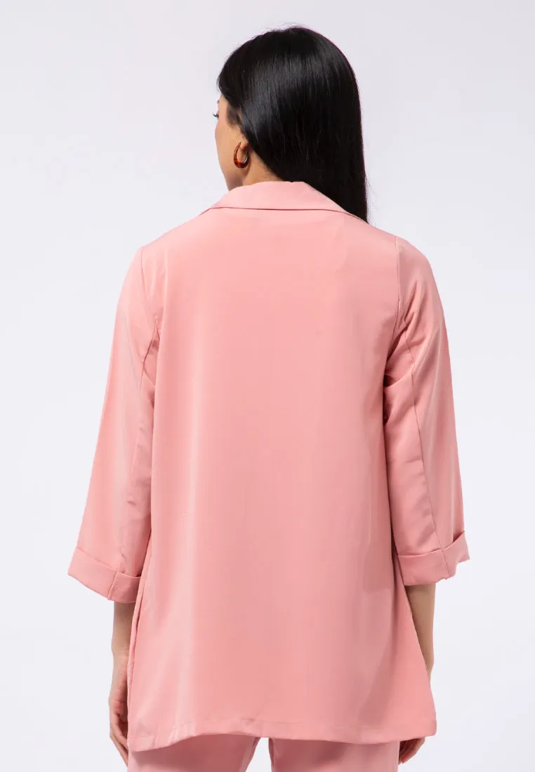 3/4 Sleeve Loose Blazer