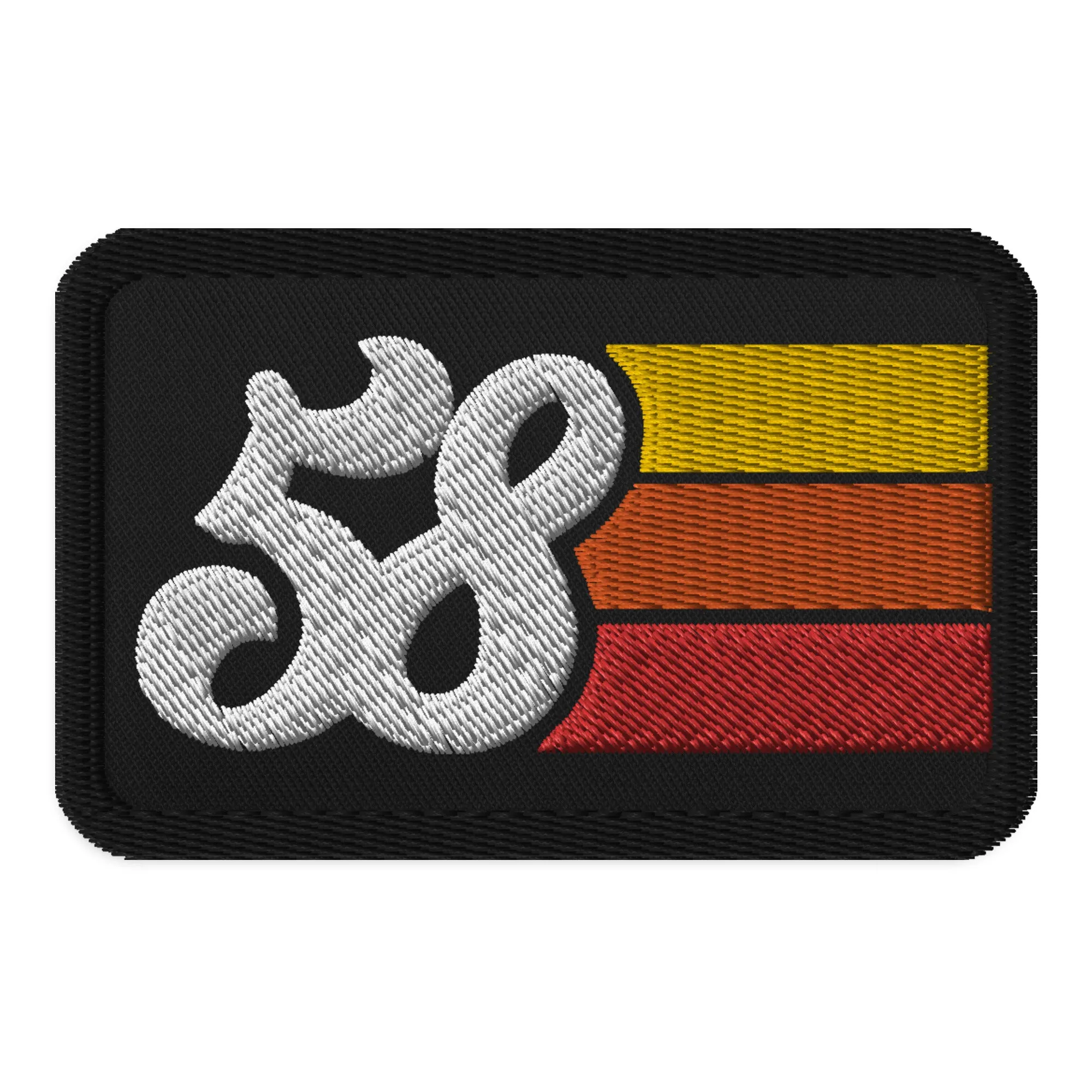 58 - 1958 Retro Groovy Birthday Year Embroidered patches