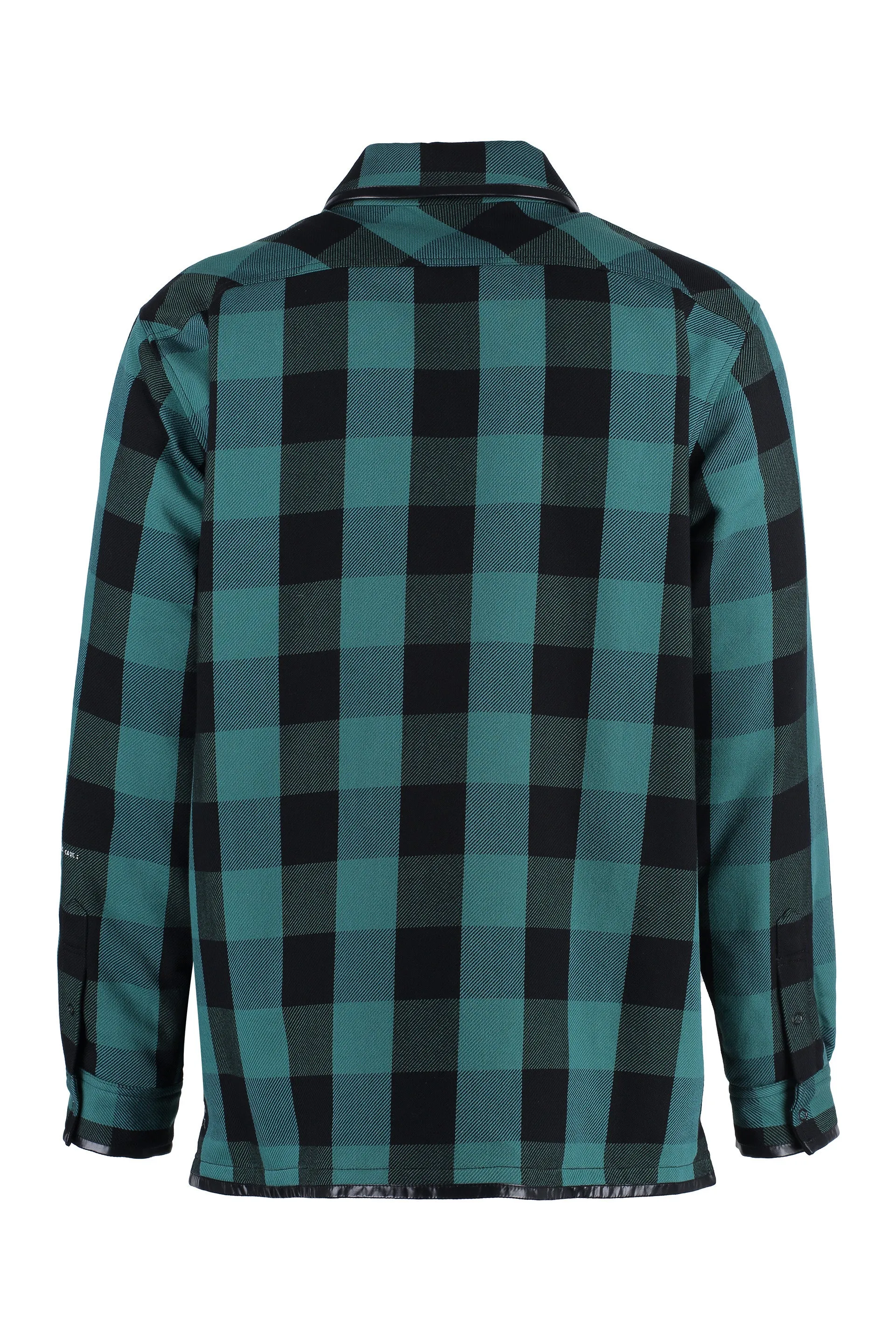 7 Moncler FRGMT Hiroshi Fujiwara - Simmon checked overshirt