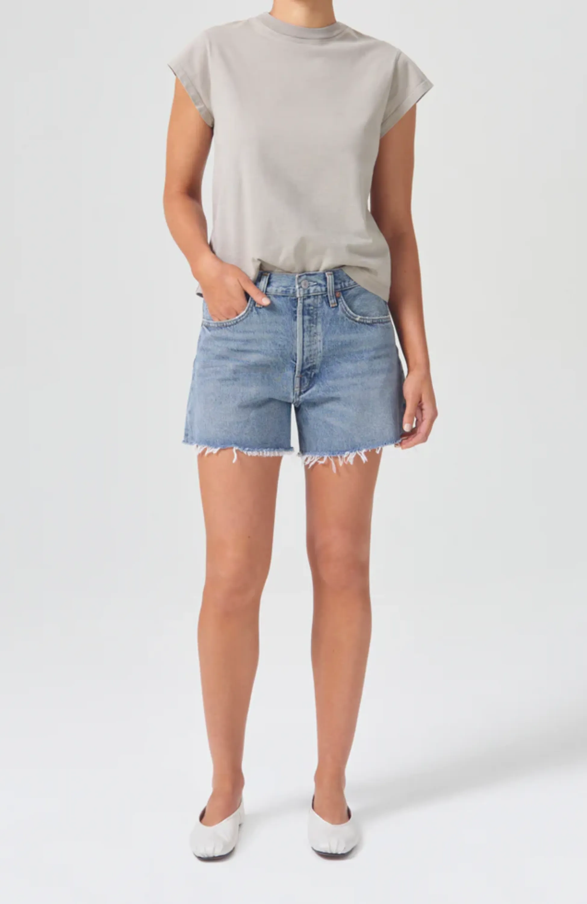 Agolde - Parker Long Shorts