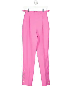 Aje Fuchsia Pink Allegro Tailored Pant UK 8