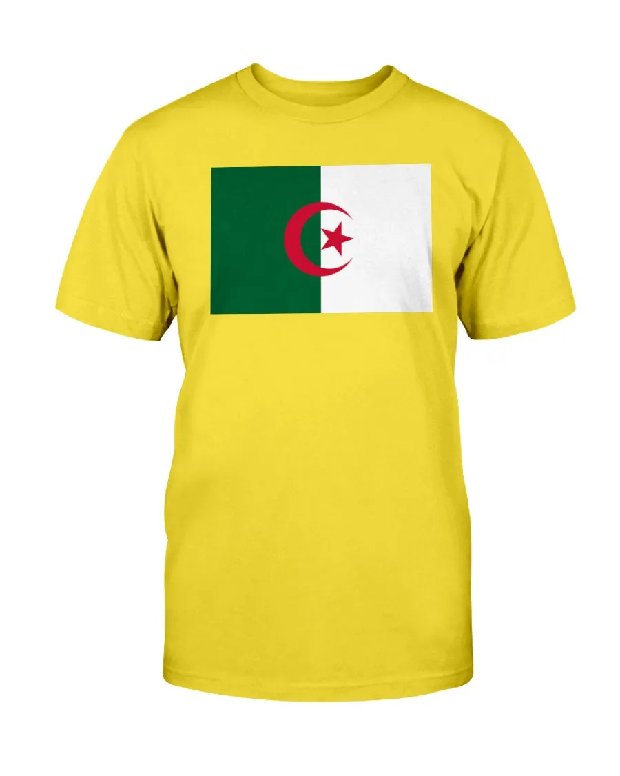 Algerian Flag Gildan Cotton T-Shirt