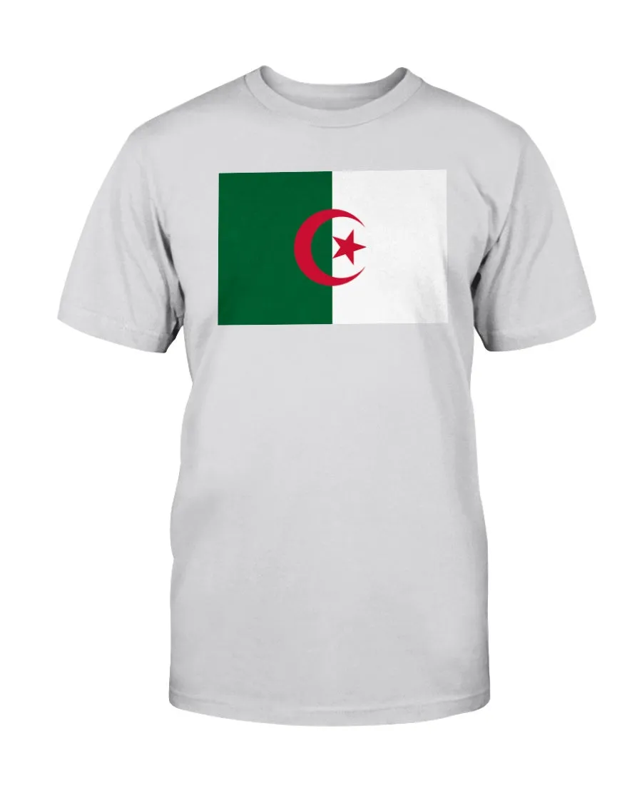 Algerian Flag Gildan Cotton T-Shirt