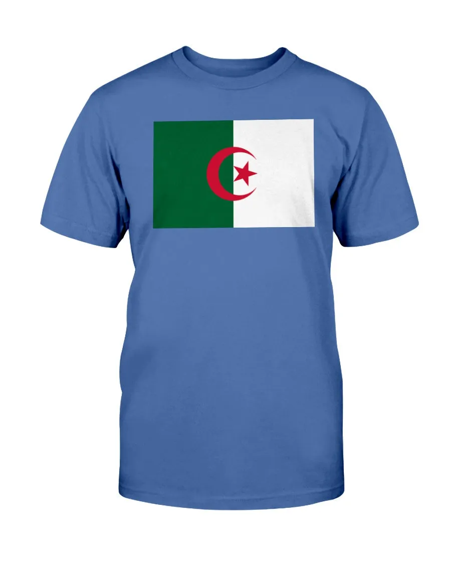 Algerian Flag Gildan Cotton T-Shirt