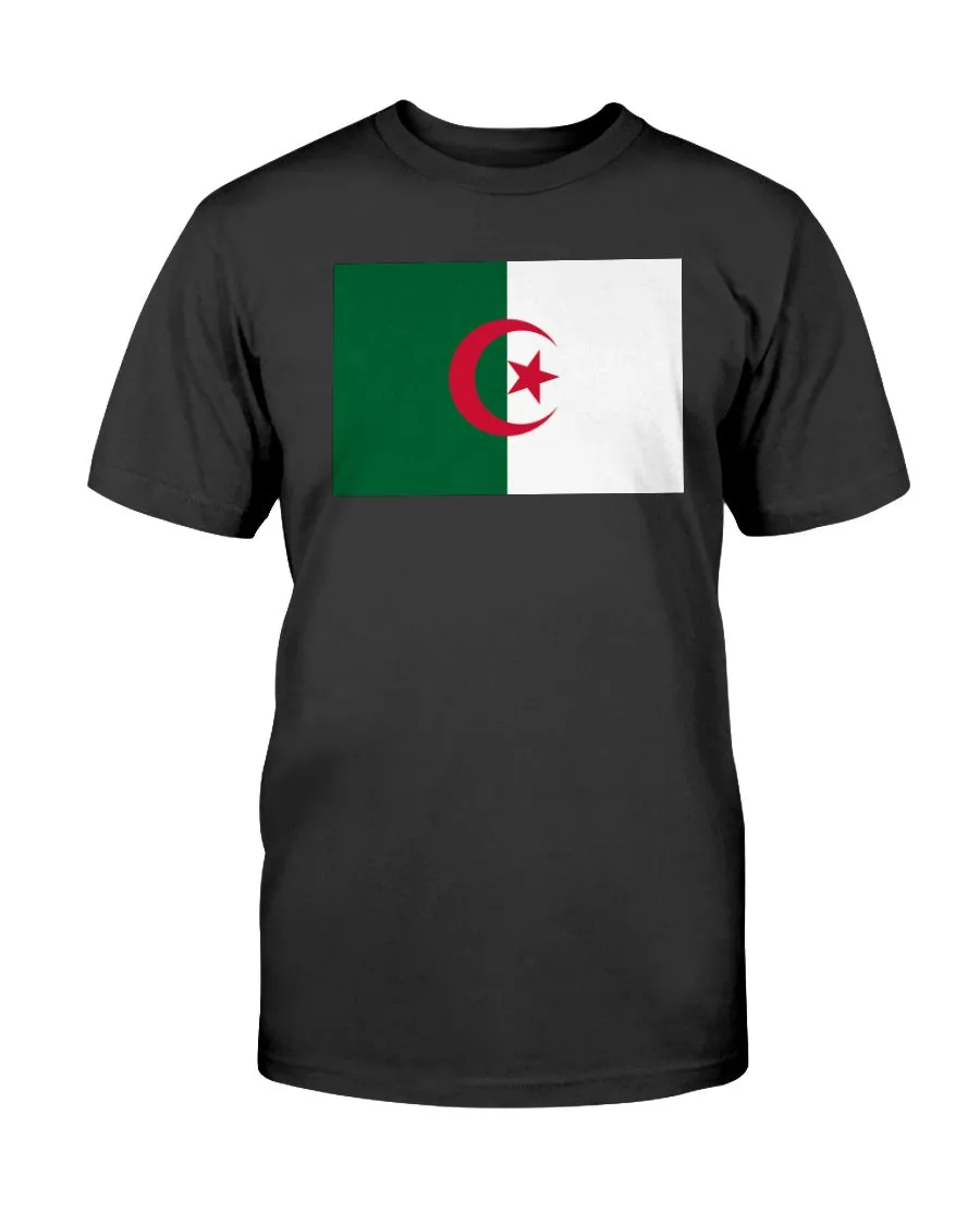 Algerian Flag Gildan Cotton T-Shirt