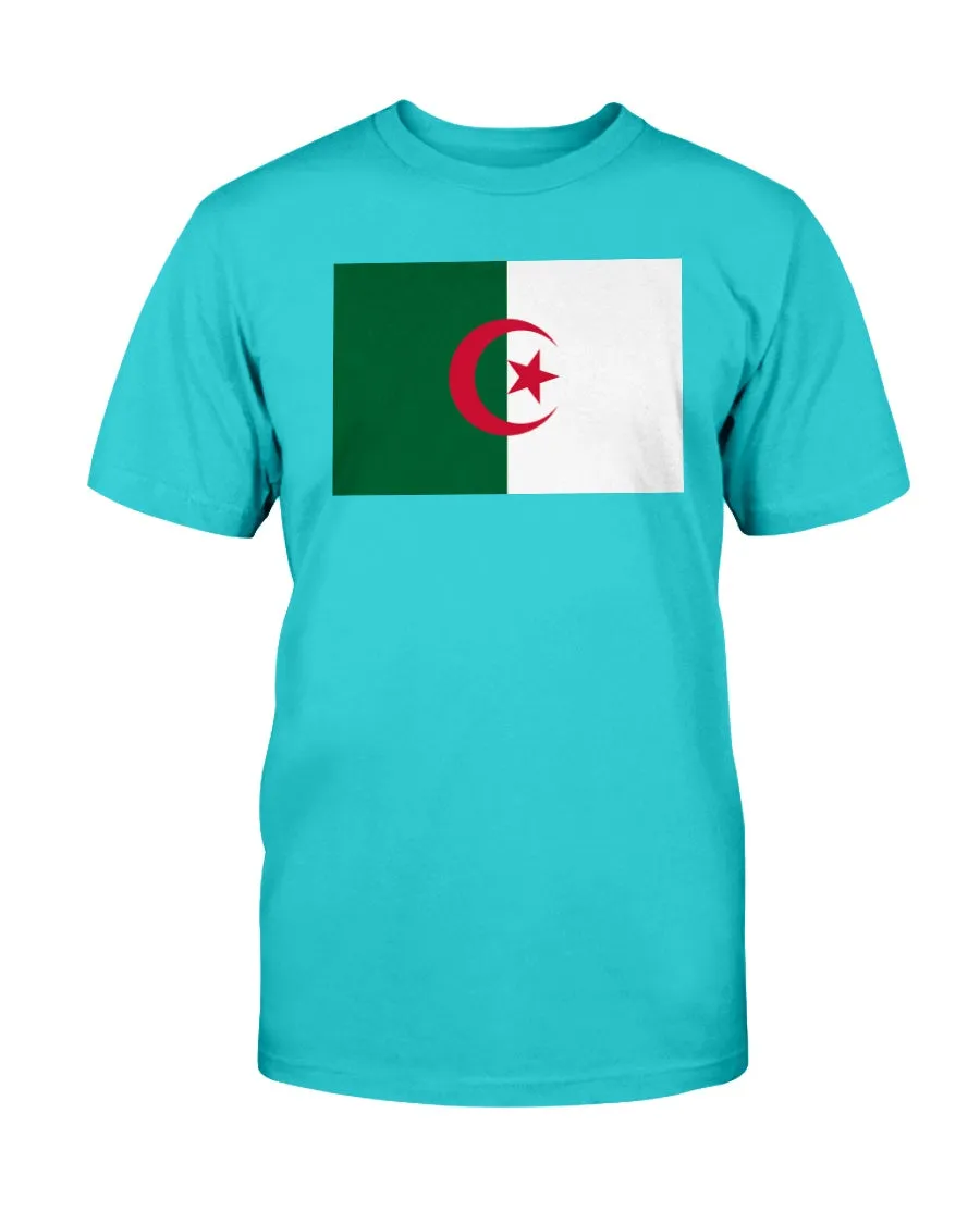 Algerian Flag Gildan Cotton T-Shirt