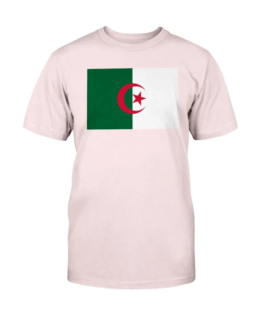 Algerian Flag Gildan Cotton T-Shirt