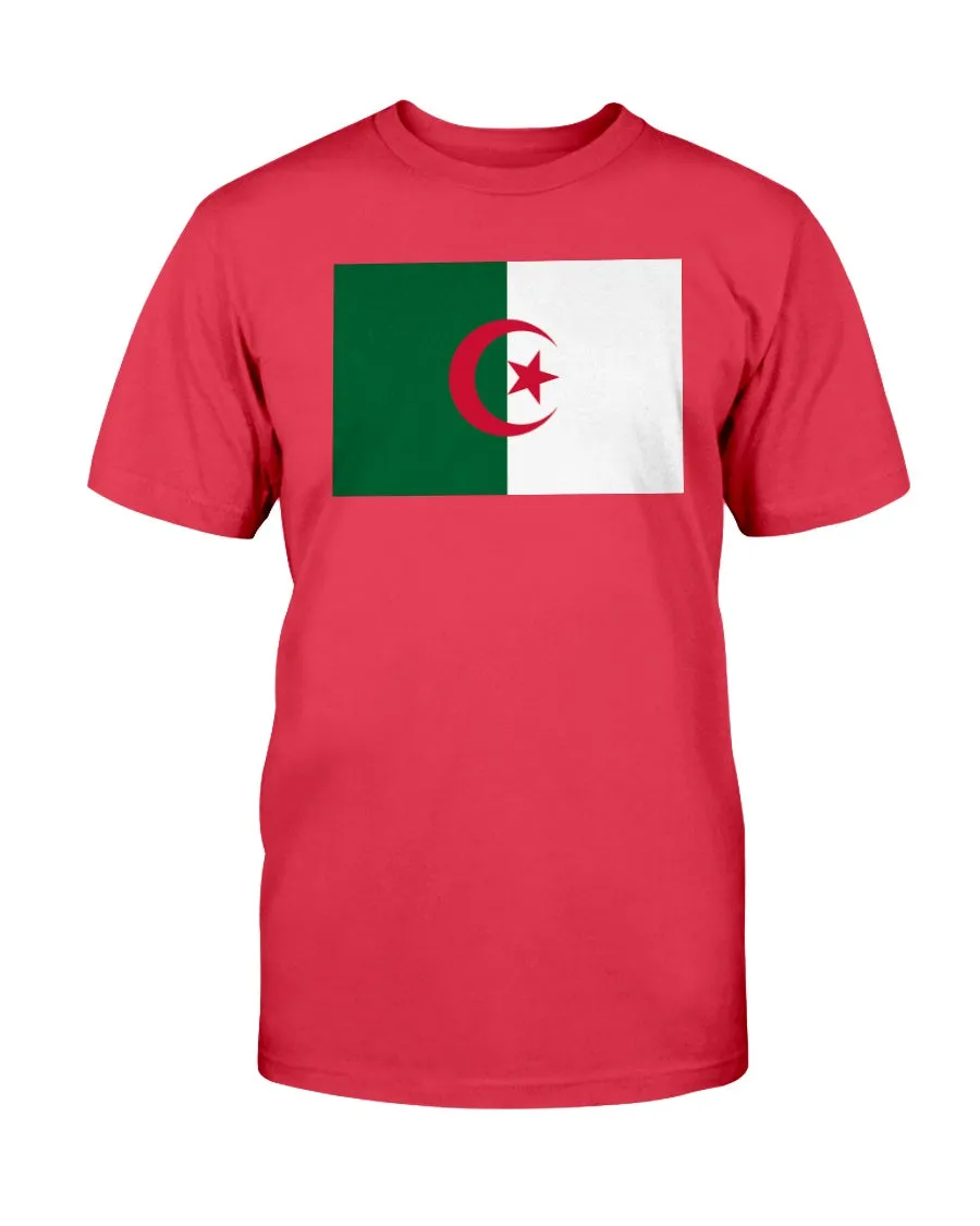 Algerian Flag Gildan Cotton T-Shirt