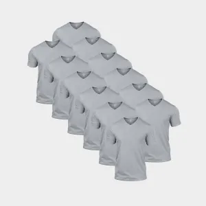All Sport Grey V-Neck 12 Pack
