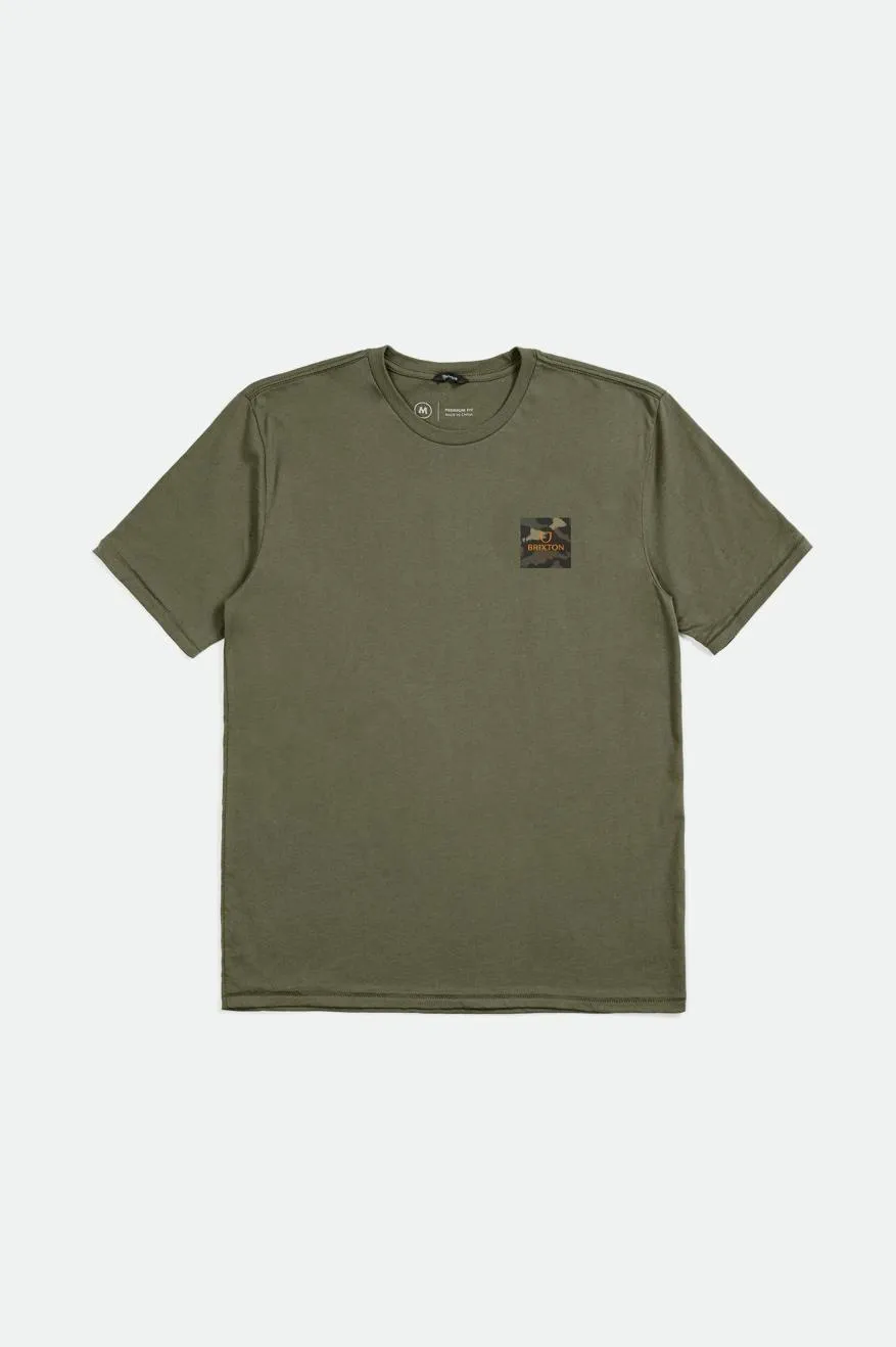 Alpha Block S/S Tailored Tee