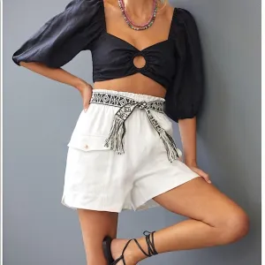ANTHROPOLOGIE Sovere Rival High Waist Shorts