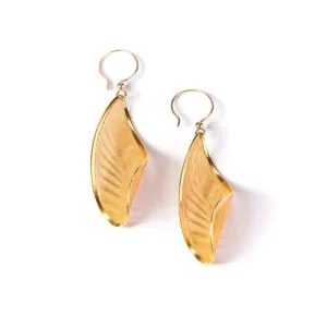 Art Deco Feather II Earrings