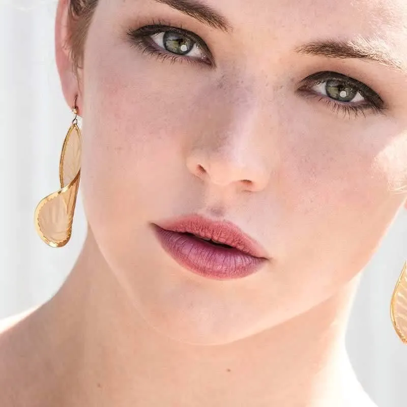 Art Deco Feather II Earrings