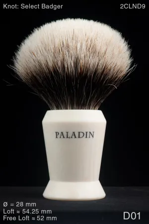 Atlas 28 mm Satin Ivory