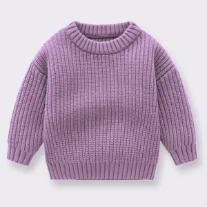 Autumn Newborn Sweaters Kids Knit Wear Kids Knitting Pullovers Tops Large Floral Collar Baby Girl Sweaters Kids Sweaters Cotton