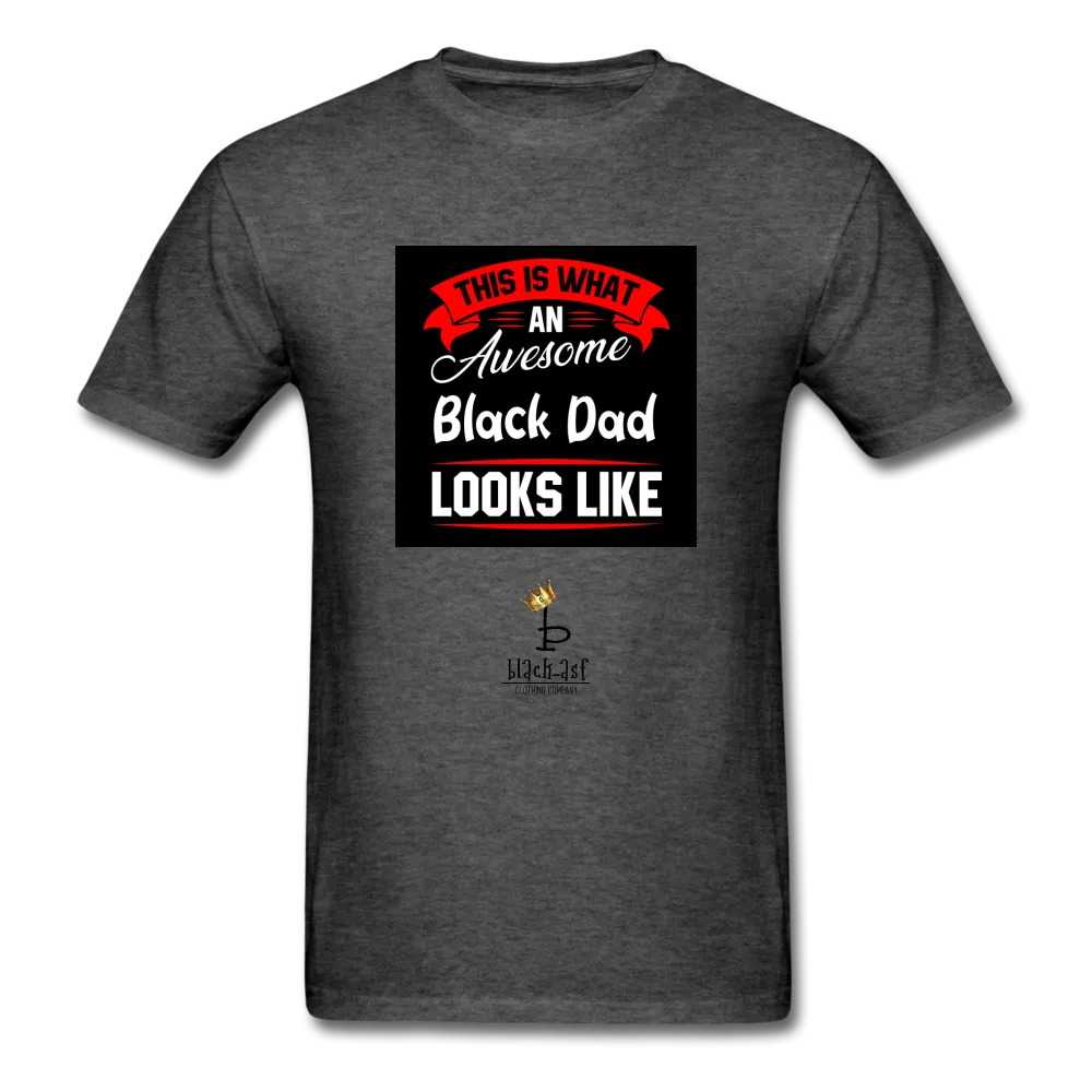 Awesome Black Dad2 Tee
