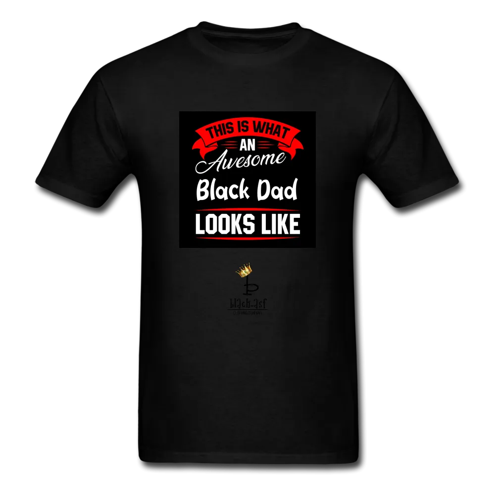 Awesome Black Dad2 Tee