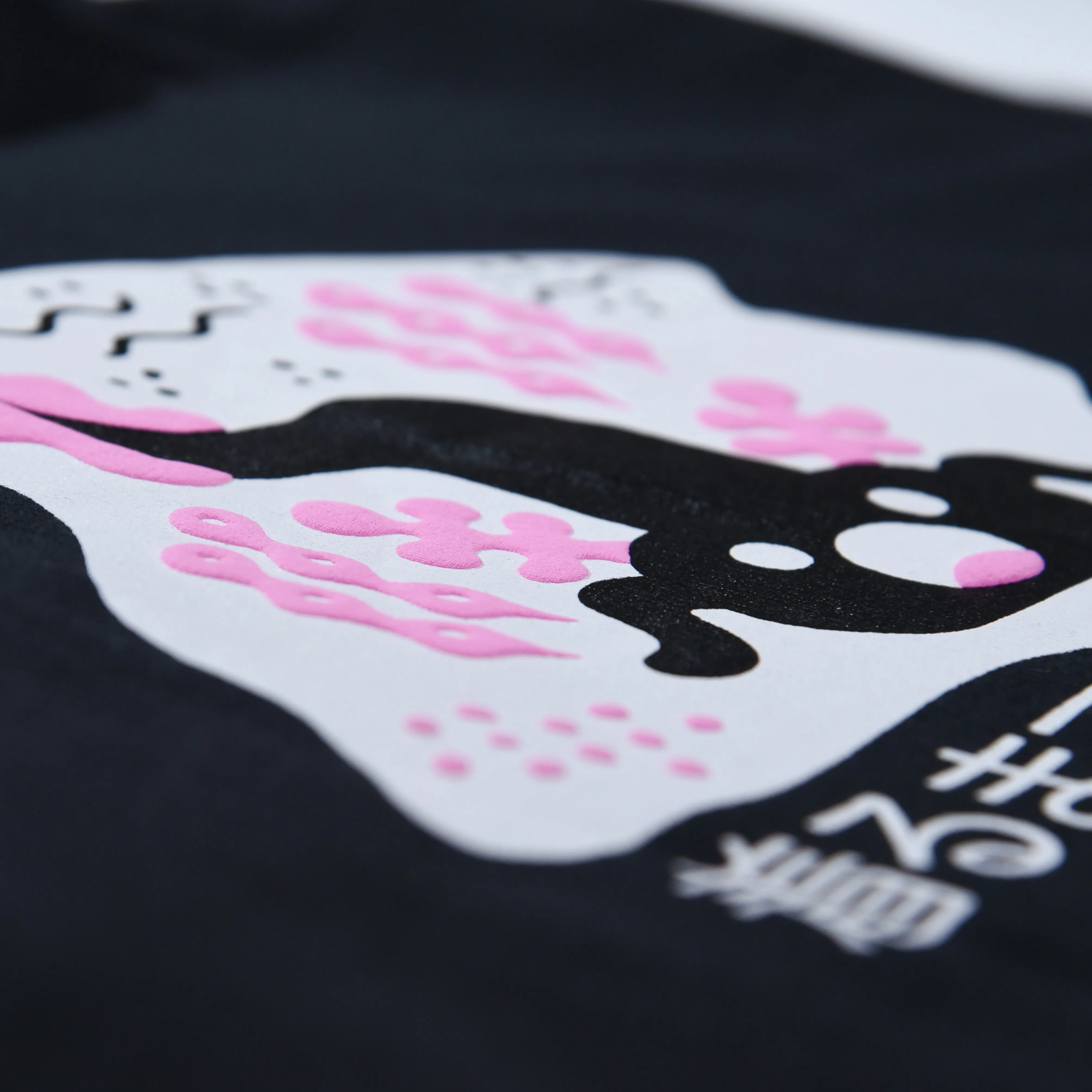 Axolotl Sweatshirt Hoodie Black