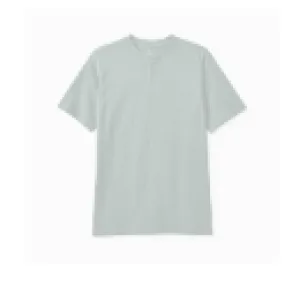 BASIC SLUB S/S HENLEY TEE