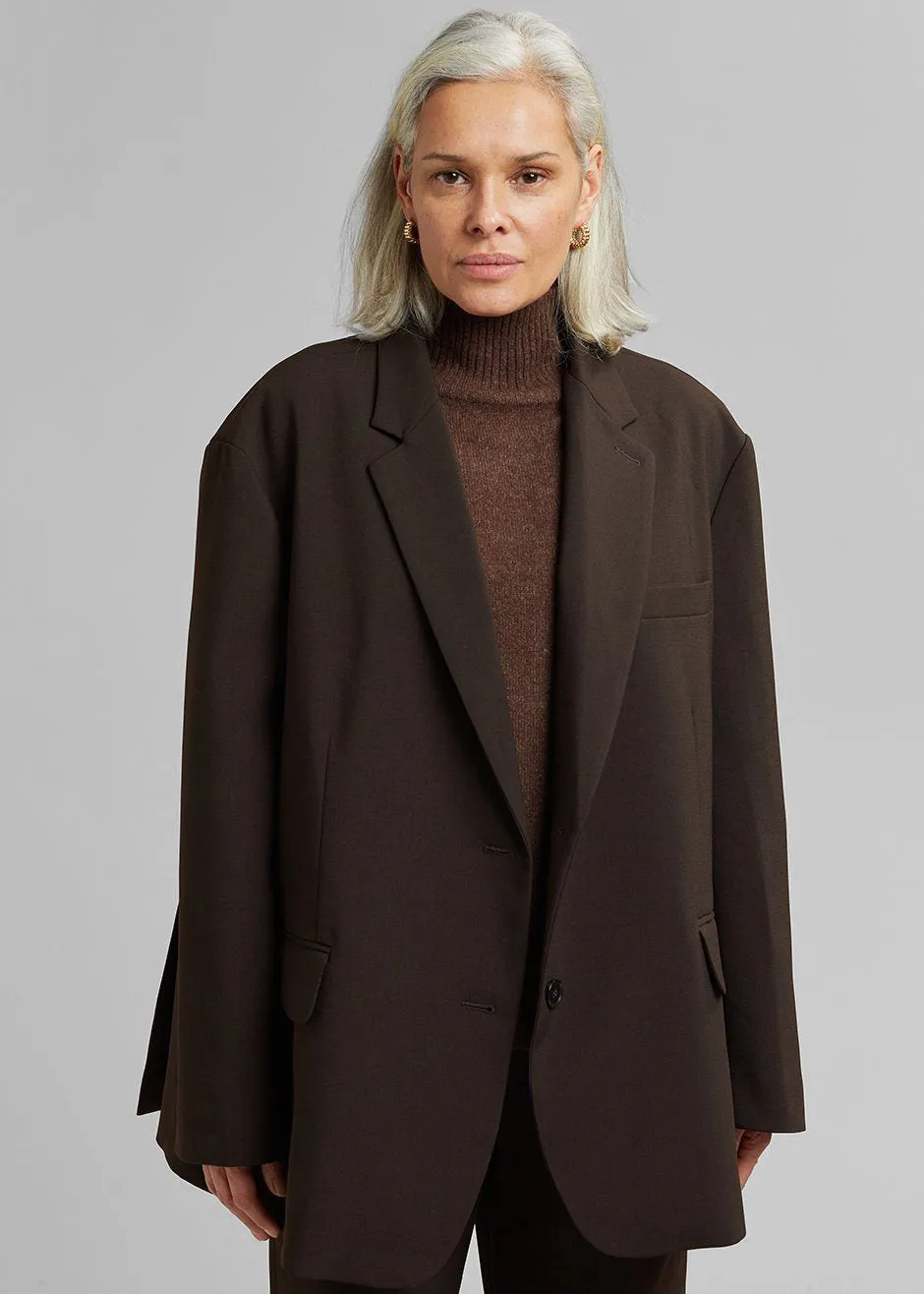 Bea Blazer - Dark Espresso