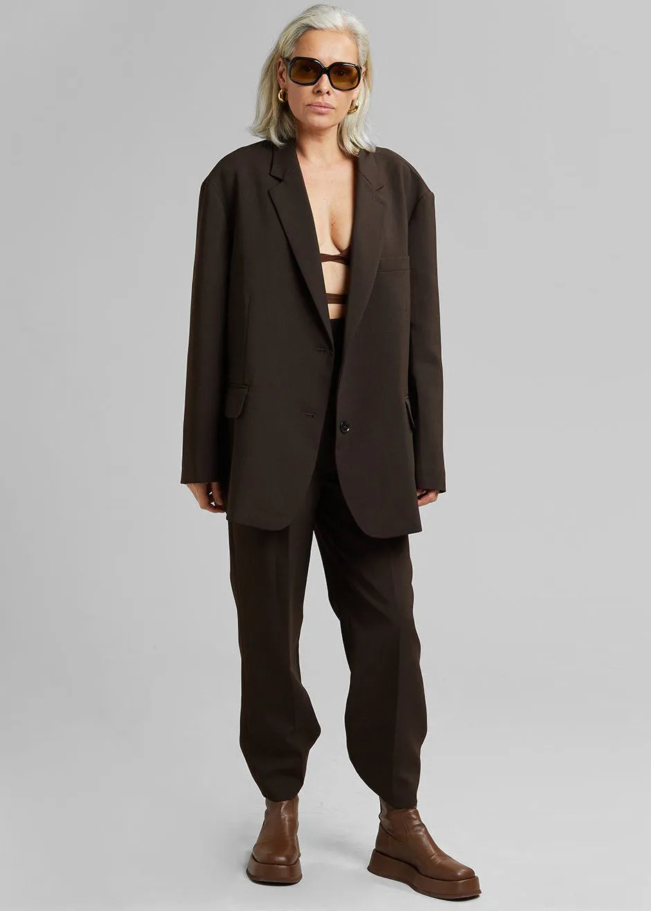 Bea Blazer - Dark Espresso