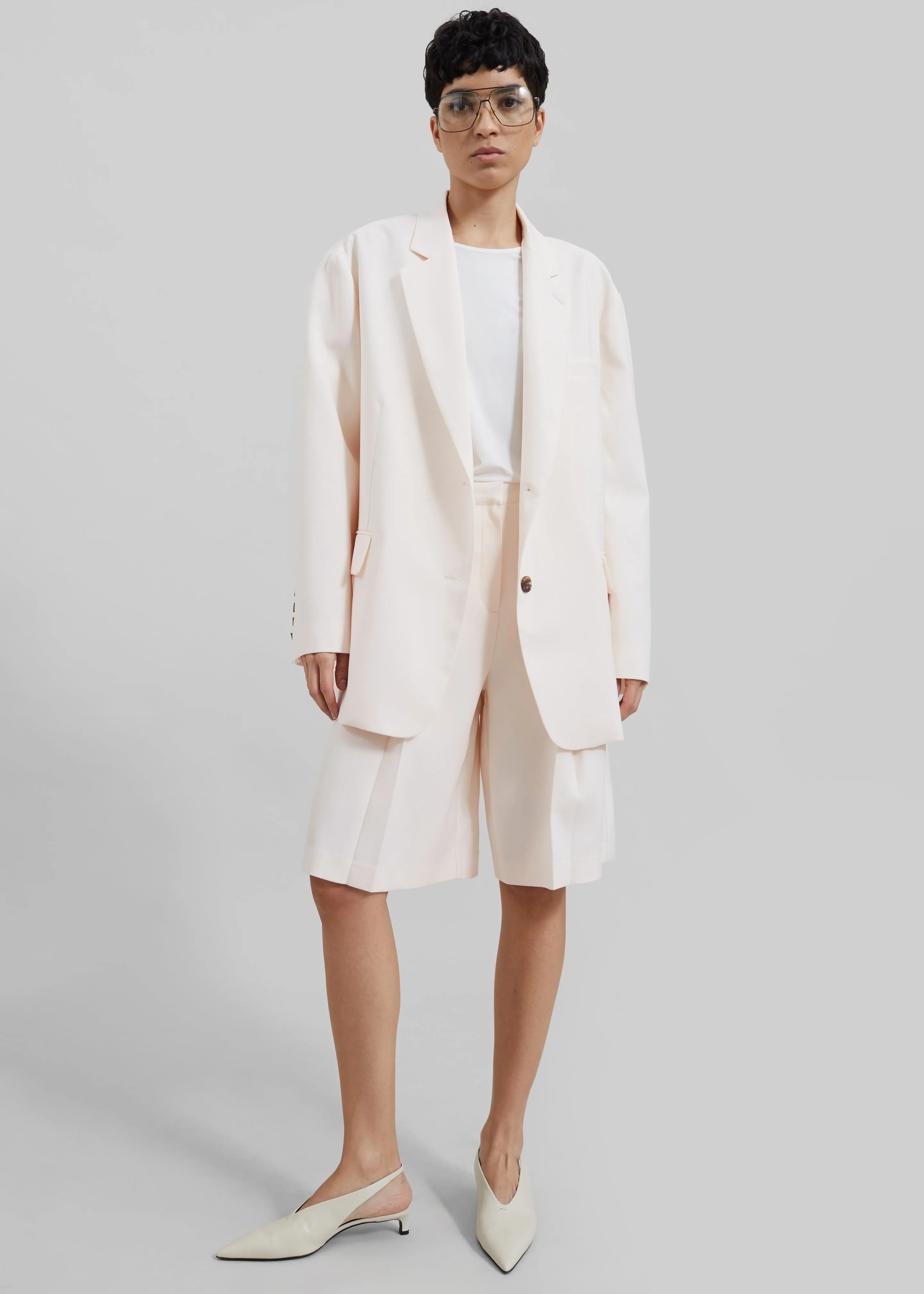 Bea Blazer - Light Peach