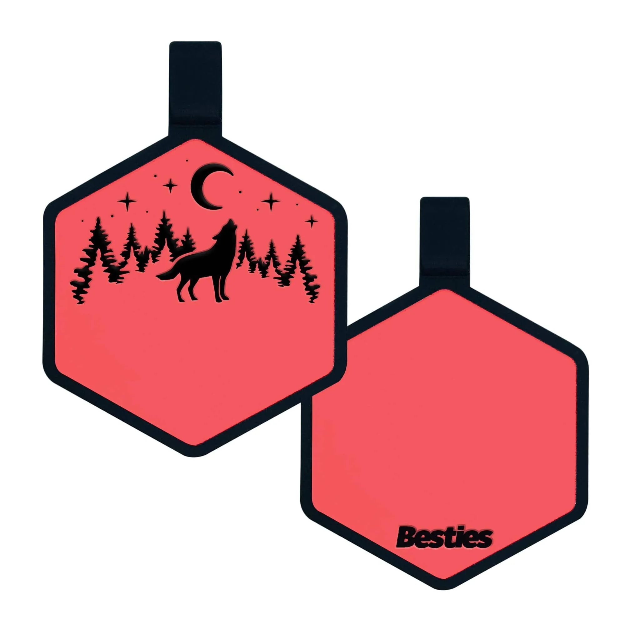 Besties Pets - Stay Wild Silicone ID Tag