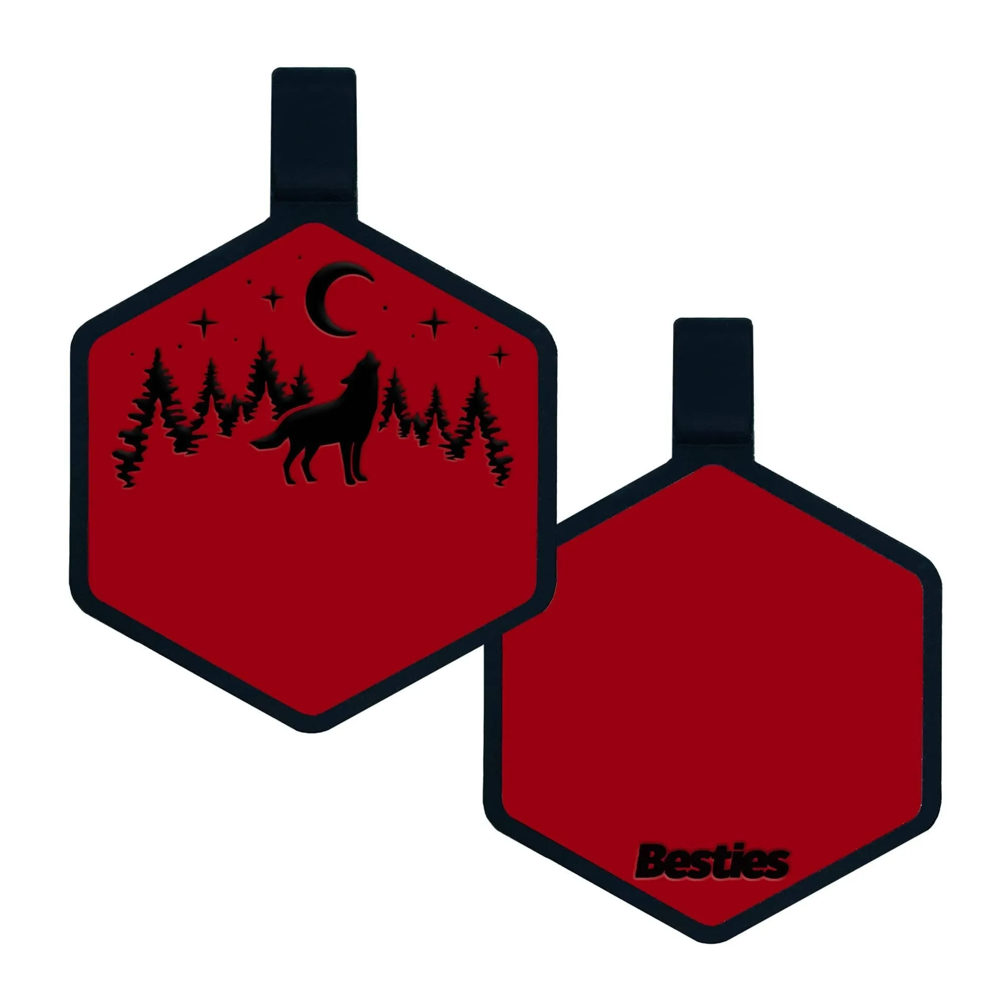 Besties Pets - Stay Wild Silicone ID Tag