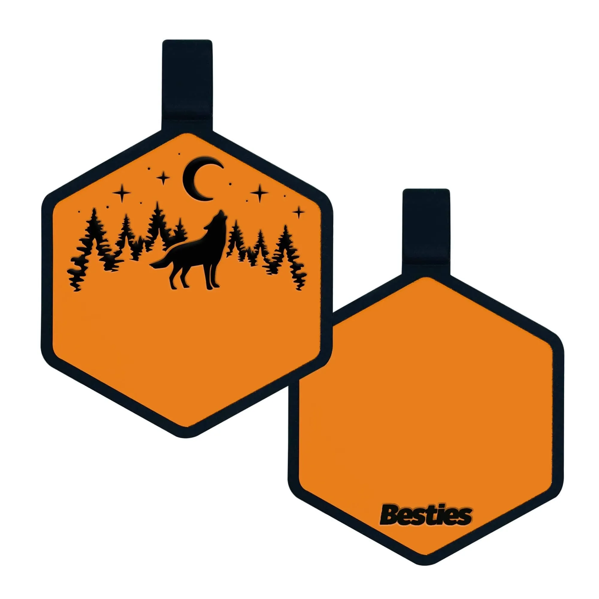 Besties Pets - Stay Wild Silicone ID Tag