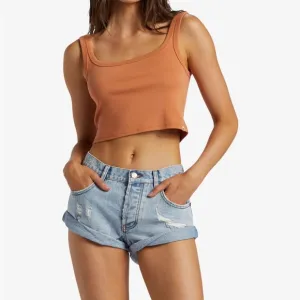 Billabong Ripped Rolled Cuff Shorts