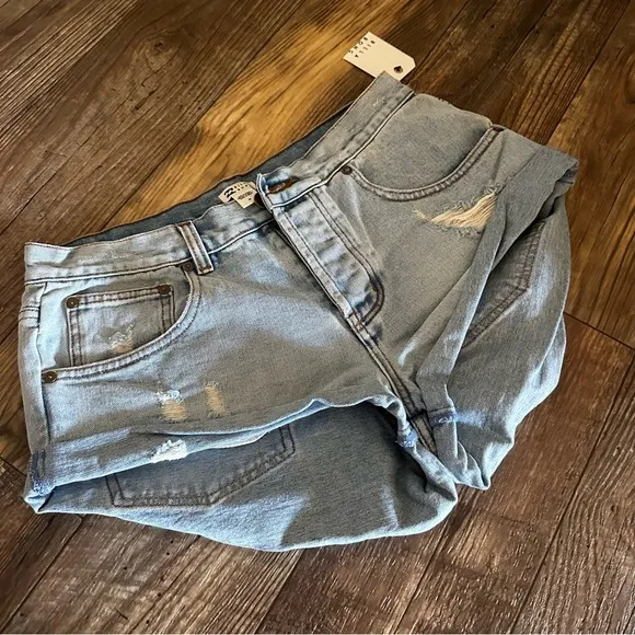 Billabong Ripped Rolled Cuff Shorts