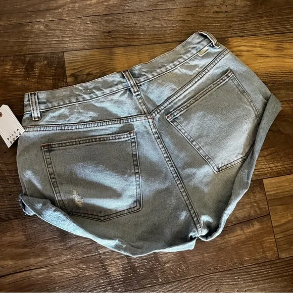 Billabong Ripped Rolled Cuff Shorts
