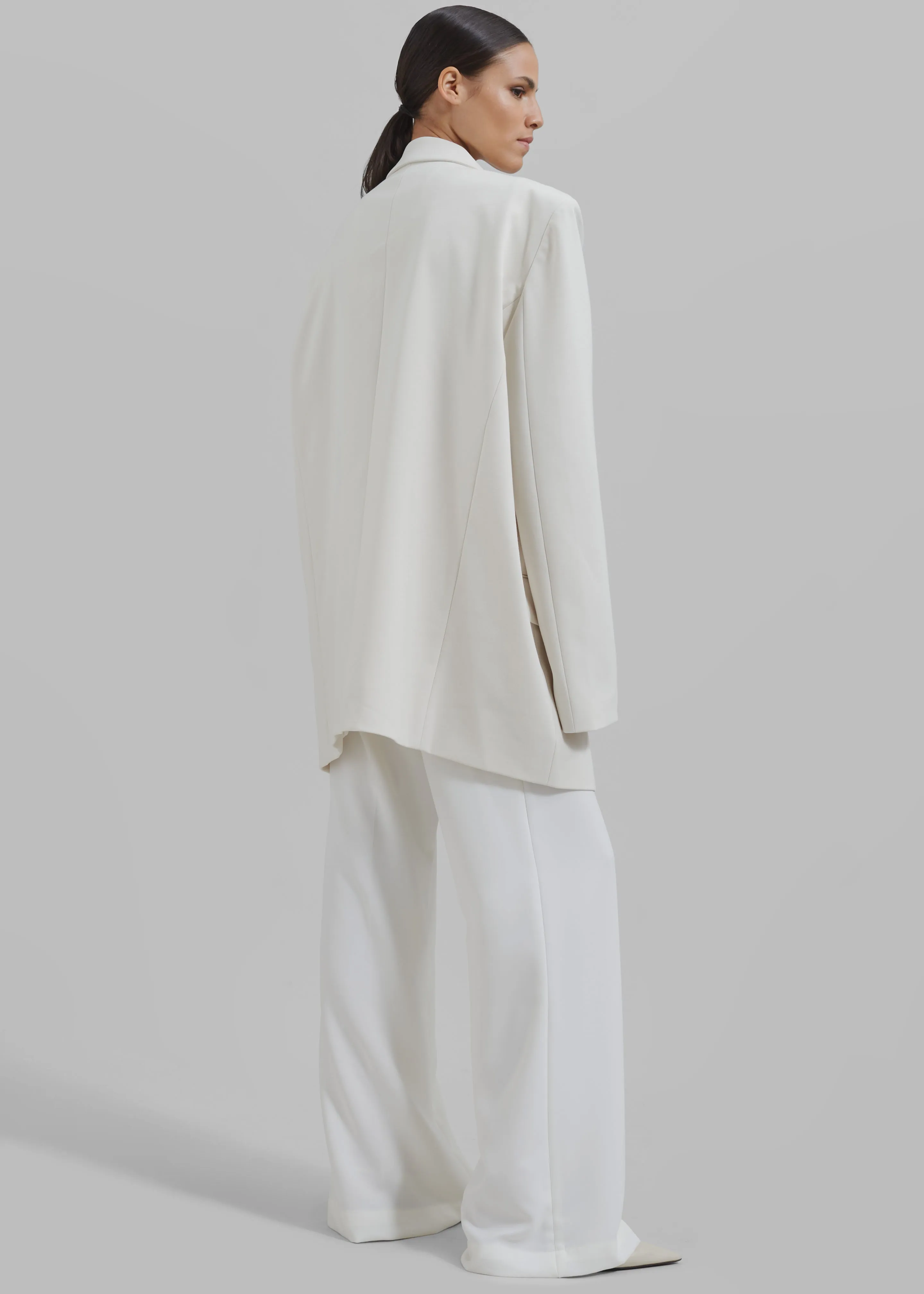 Billie Oversized Blazer - Cream