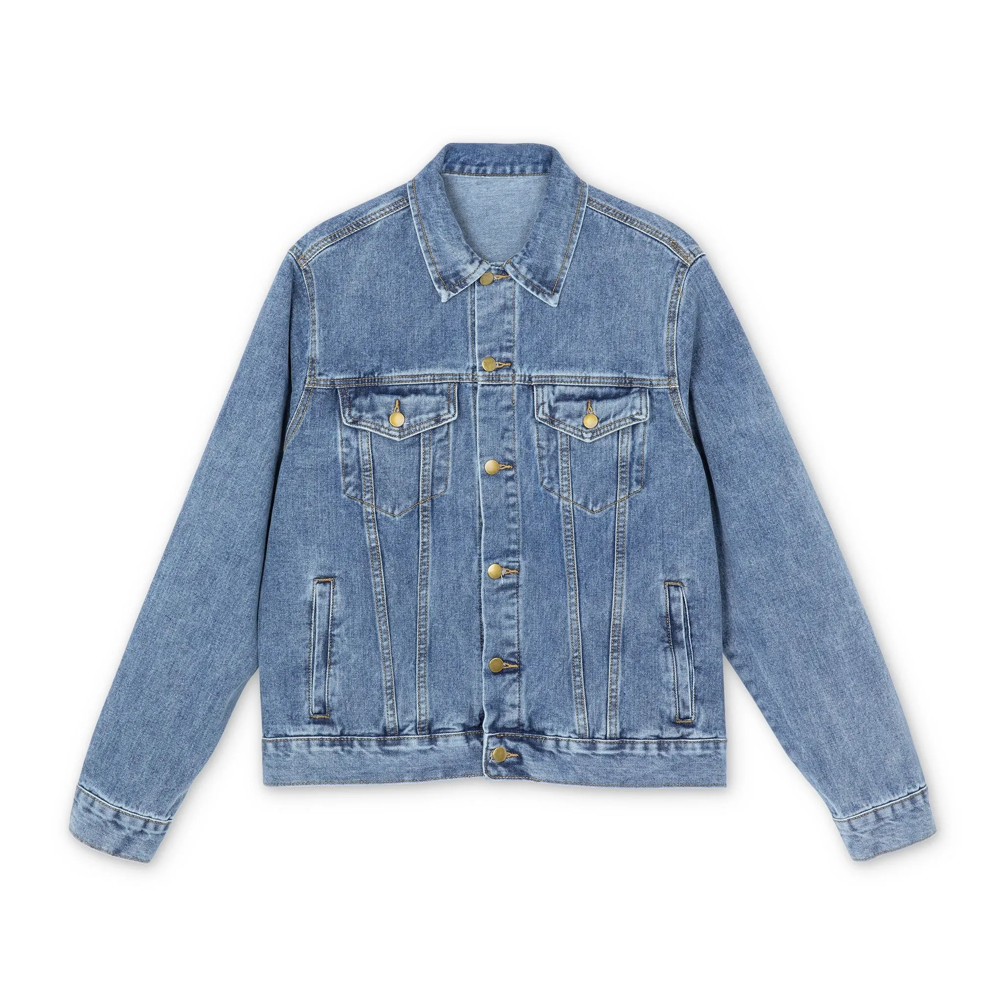 Black Hippie Denim Jacket – Van Life Vibes