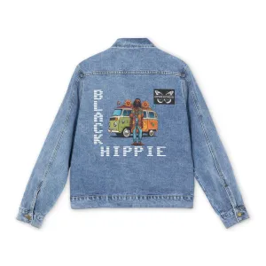 Black Hippie Denim Jacket – Van Life Vibes