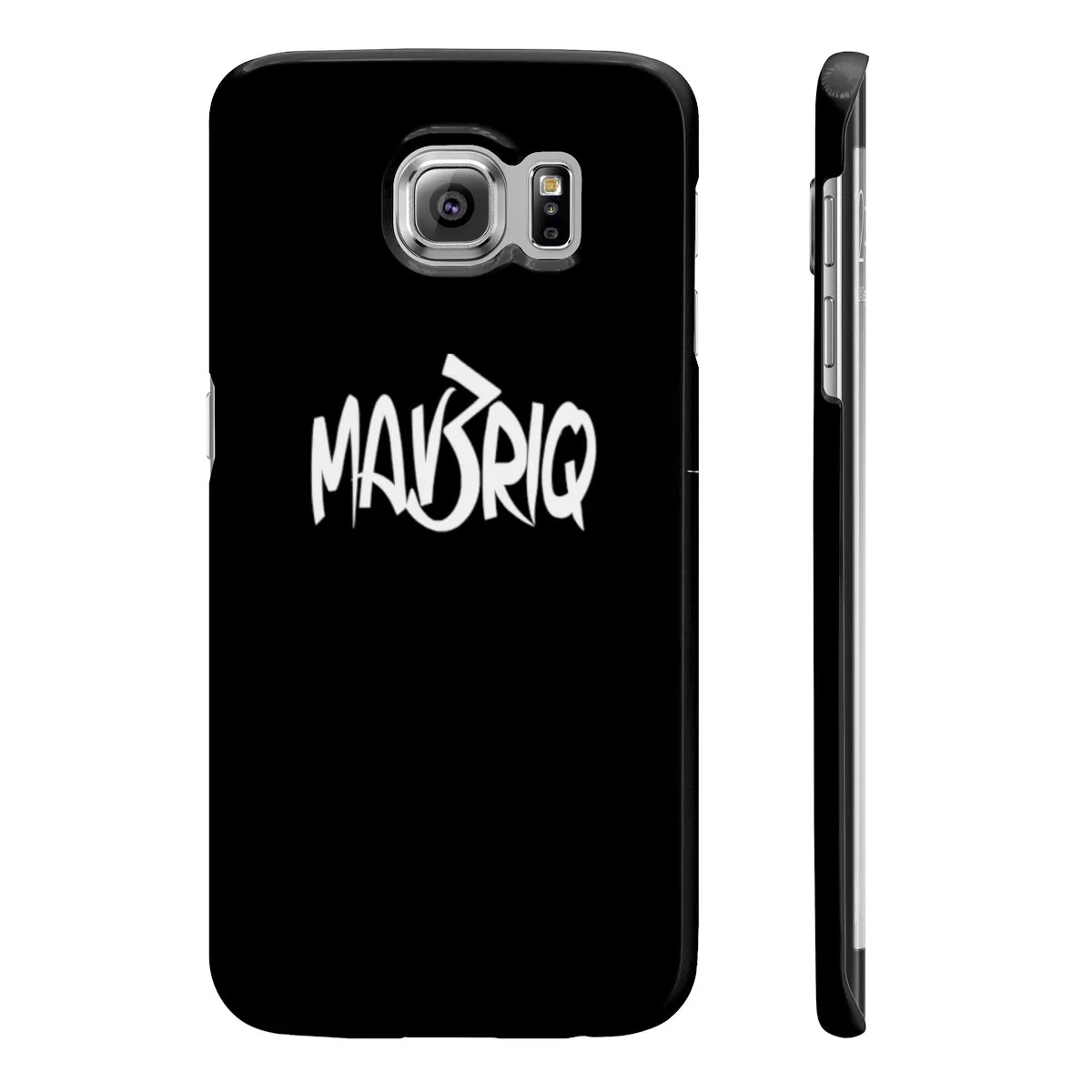 Black MAV3RIQ Phone Case