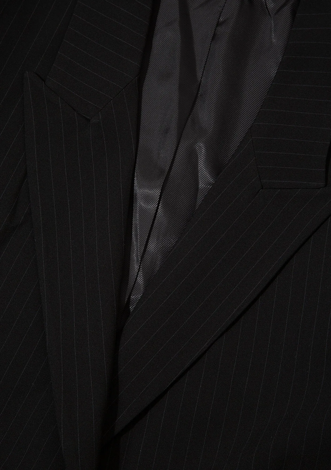 Black Striped Blazer