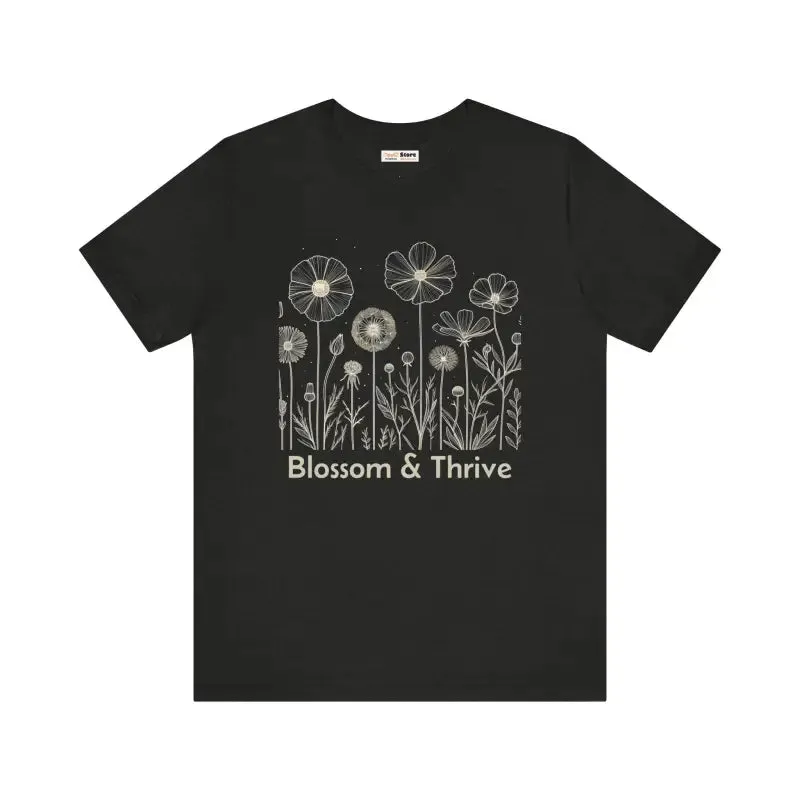 Blossom & Thrive Tee Uniting Comfort and Style