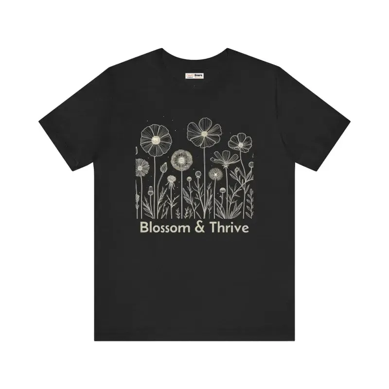 Blossom & Thrive Tee Uniting Comfort and Style