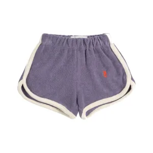 Blue Terry Cloth Shorts