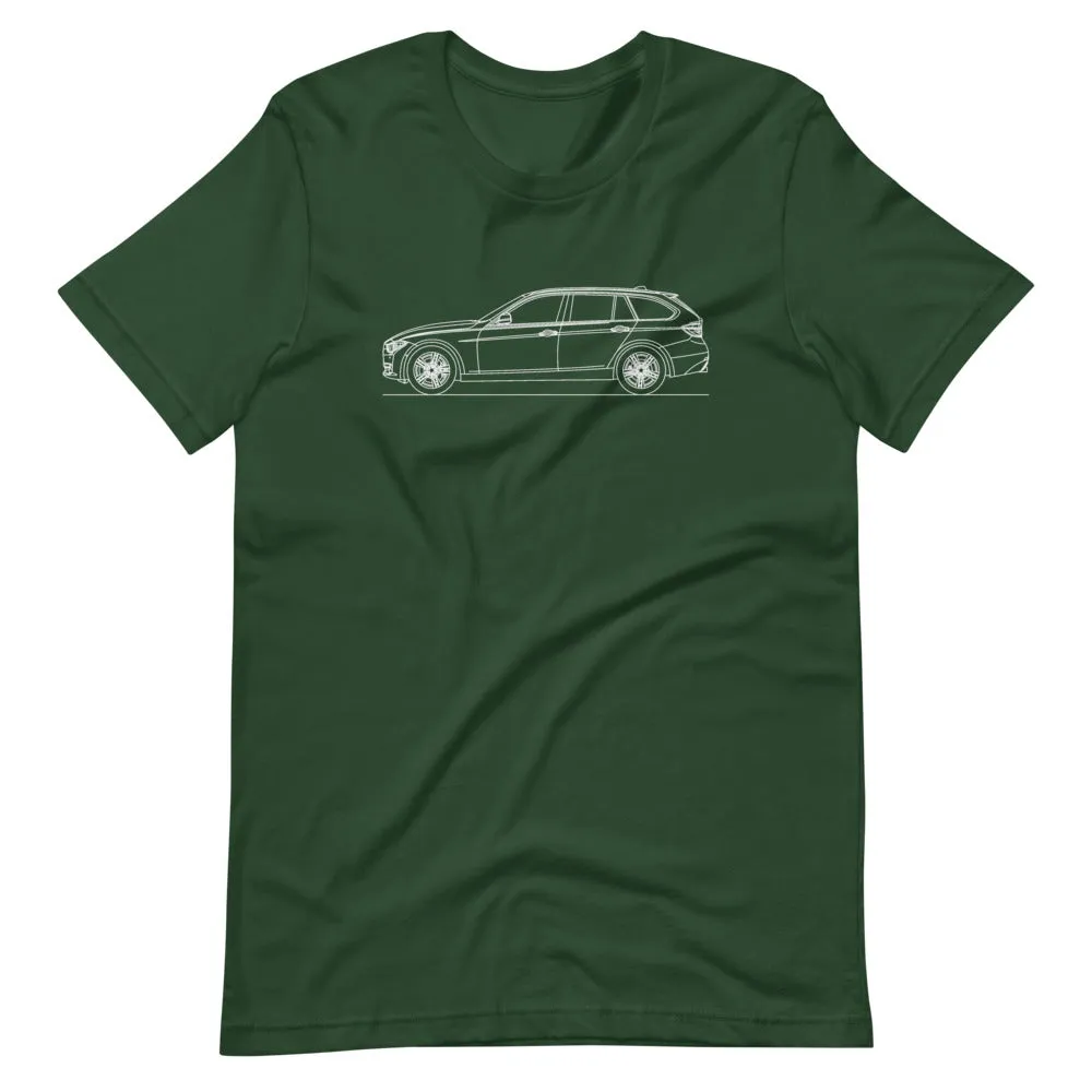 BMW F31 328i Touring silhouette T-shirt