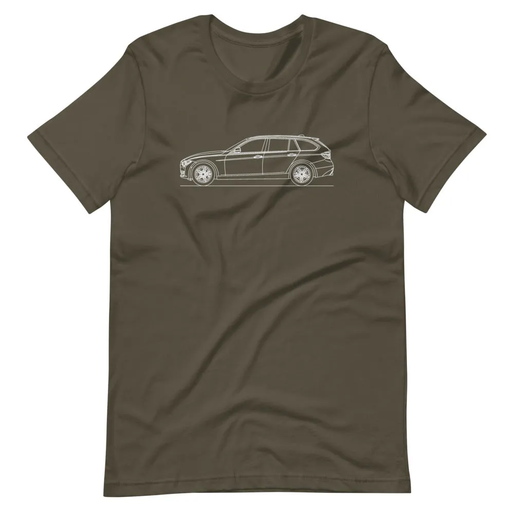 BMW F31 328i Touring silhouette T-shirt