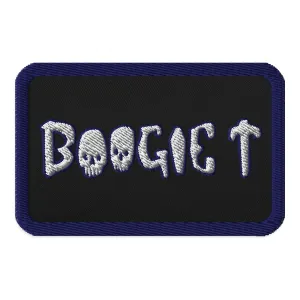 Boogie T Iron-on Embroidered EDM Raver Patches