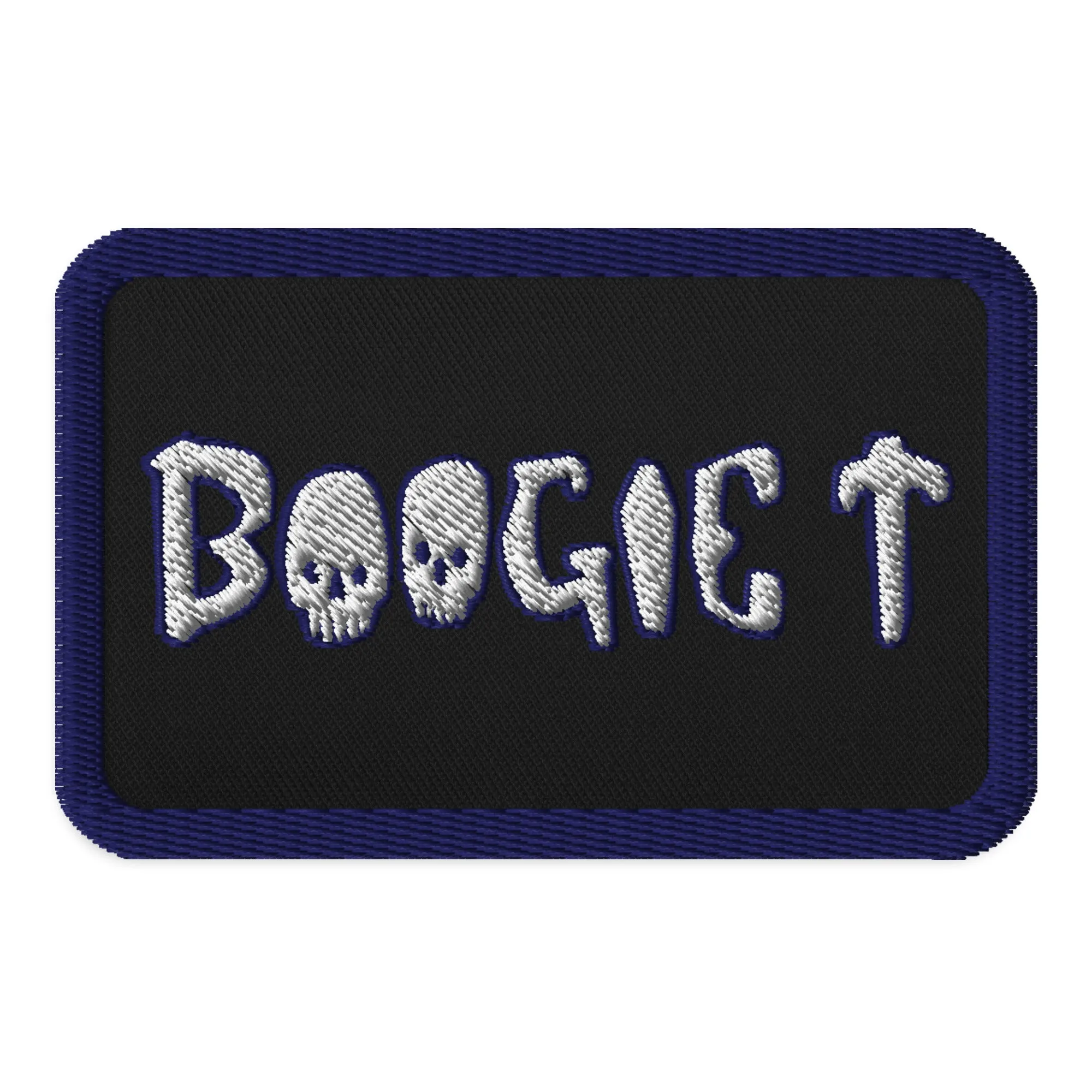 Boogie T Iron-on Embroidered EDM Raver Patches