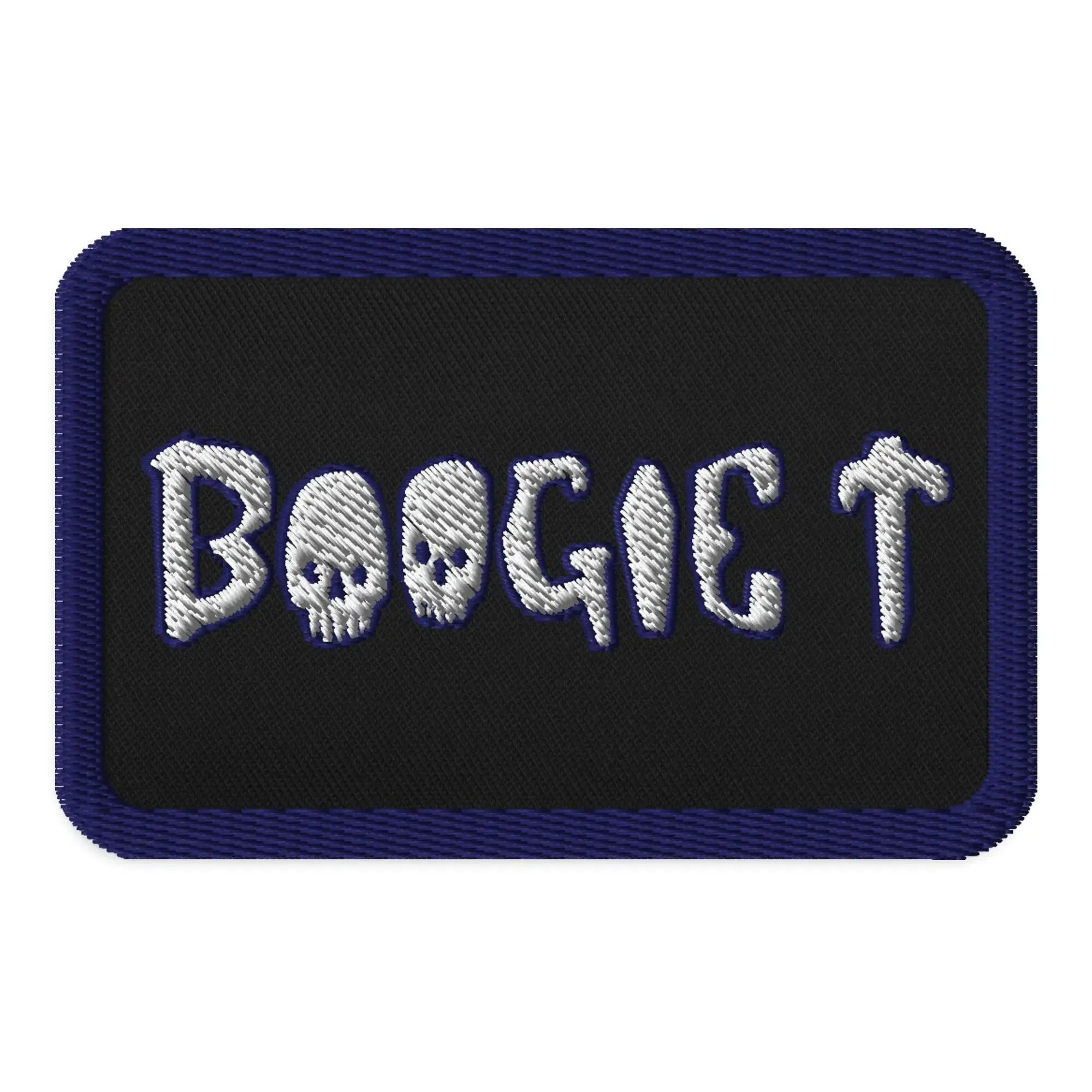 Boogie T Iron-on Embroidered EDM Raver Patches