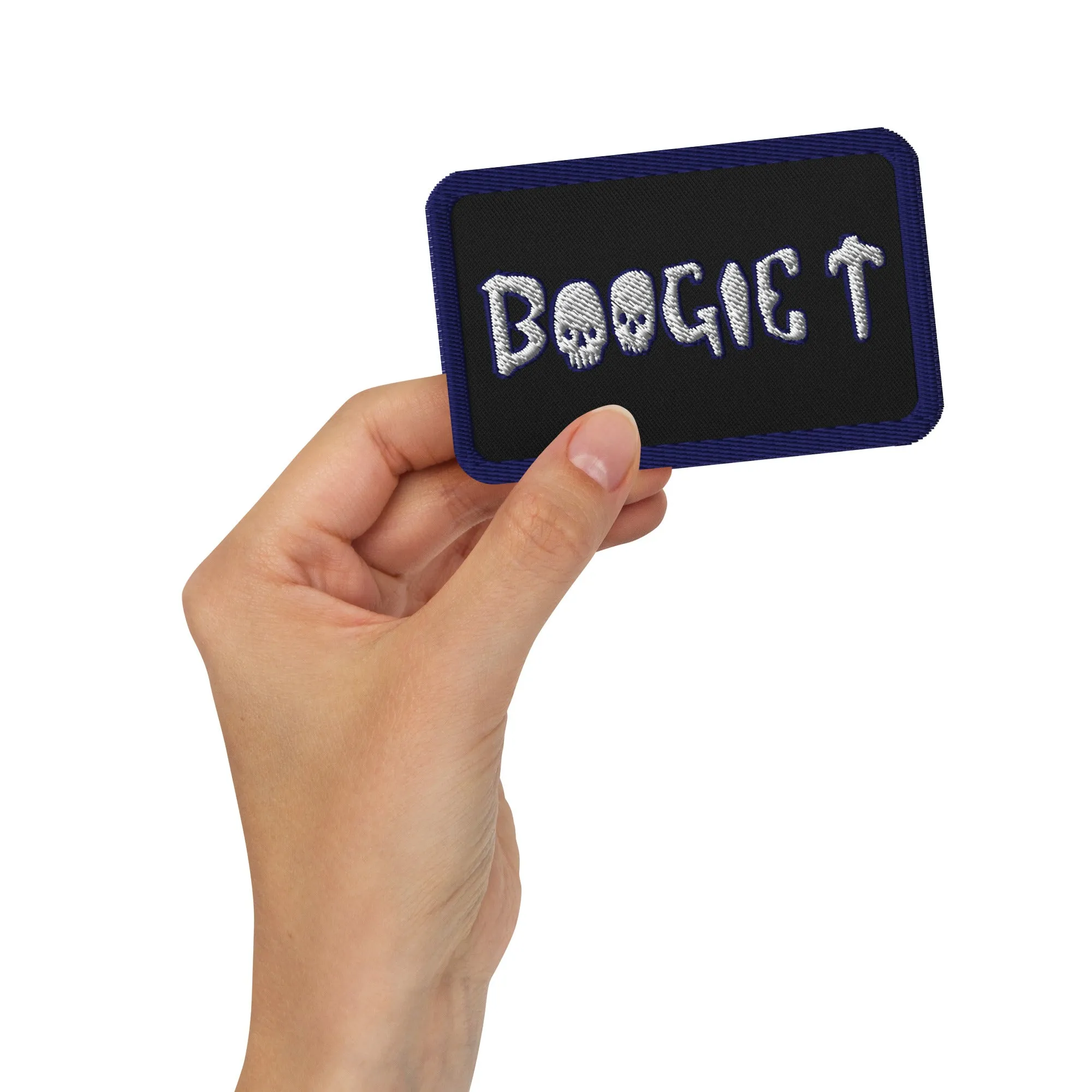 Boogie T Iron-on Embroidered EDM Raver Patches