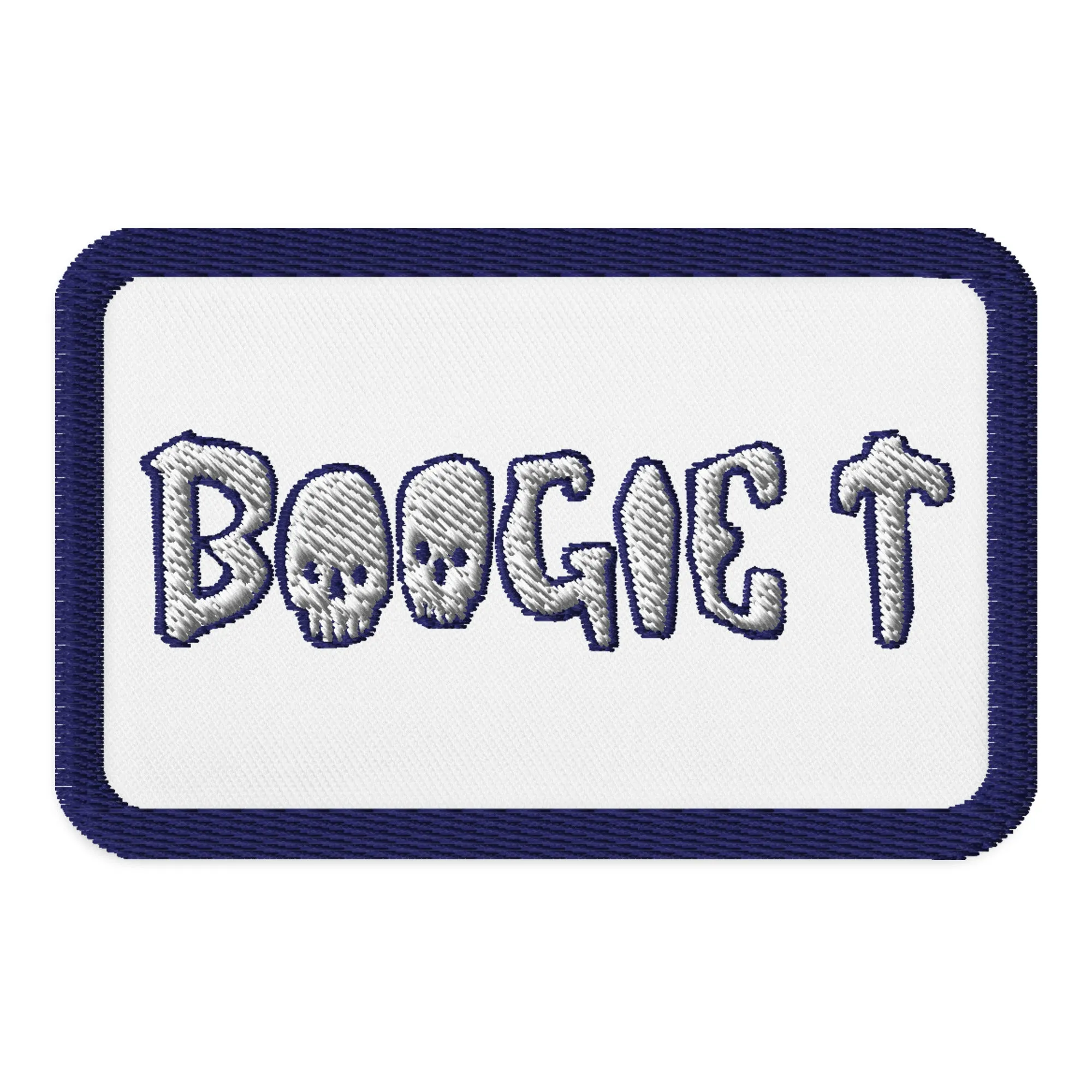 Boogie T Iron-on Embroidered EDM Raver Patches