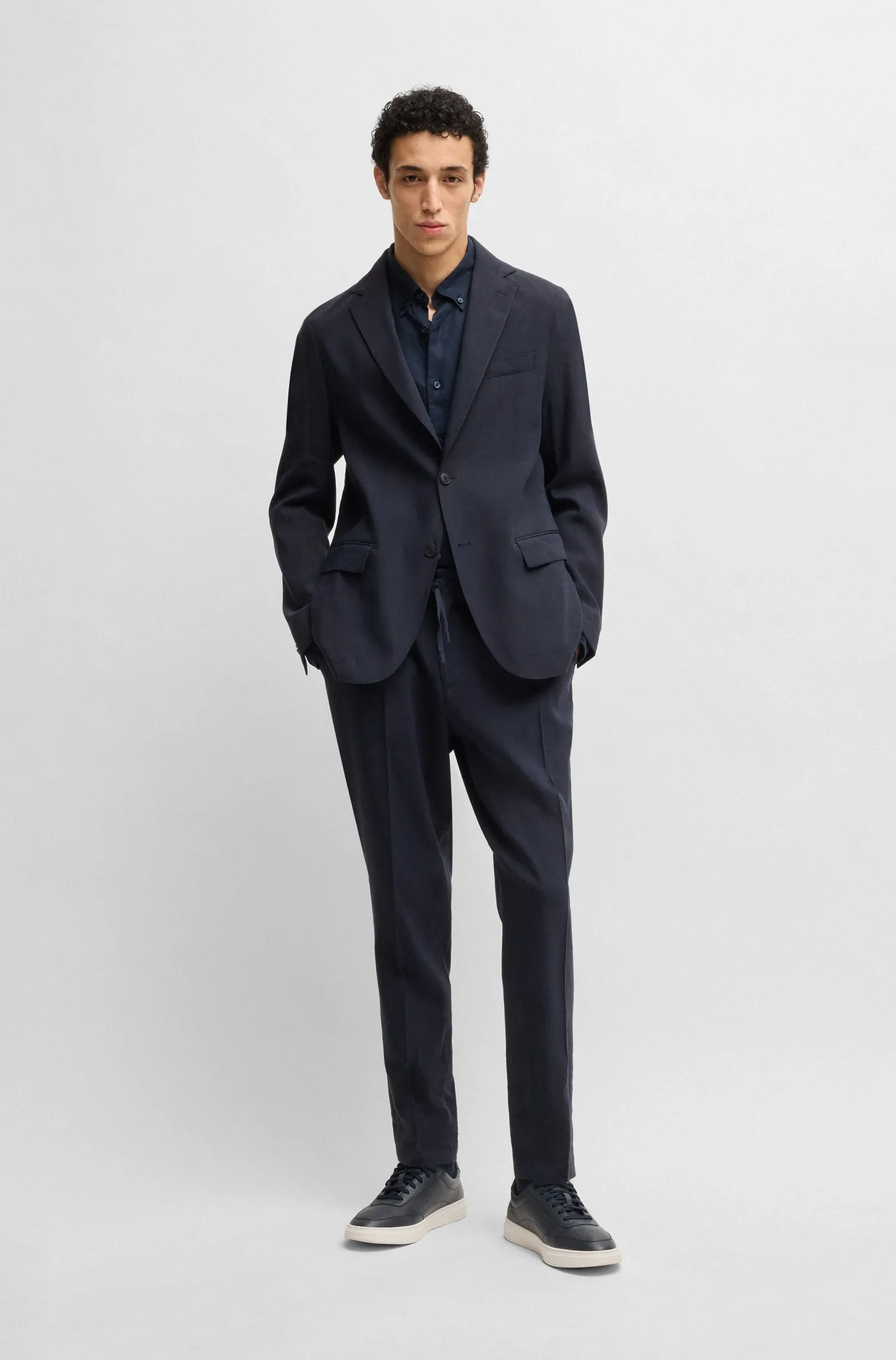 BOSS Blazers Modern Fit in Viscose Mix - P-HANRY-FLAPS-WG-252 10270292 01-50540685